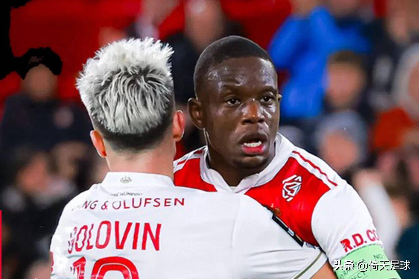 3-1！戈洛温在法甲整活儿！两分钟两次助攻，因向裁判鼓掌被罚下